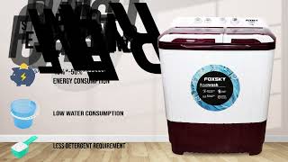 Introducing Foxsky Washing Machine - Automatic To Loading