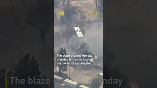 Brush fire in Southern California prompts evacuation orders