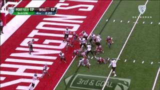 Highlights with the Radio Call from Portland State Football's 24-17 Upset of Washington State