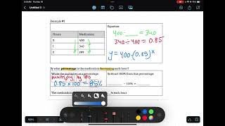 Unit 6 Lesson #9: Calculate the percent increase or decrease