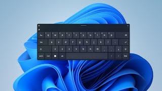 How to enable/disable the on-screen touch keyboard on Windows 11