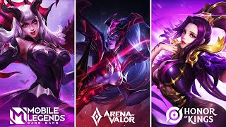 MLBB vs AOV vs HOK | Alice vs Marja vs Mi Yue