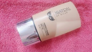 VESTIGE MISTRAL OF MILAN LIQUID FOUNDATION REVIEW | SHADE 001 IVORY | BEAUTY TIPS BY MAHIRA