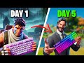 IMPROVE On Keyboard and Mouse FAST! in Fortnite