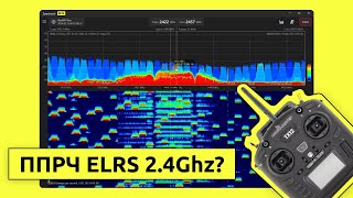 ELRS 2.4GHz. Як виглядає ППРЧ сигнал радіо протоколу ELRS на частоті 2.4GHz