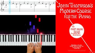 14. Las Campanas (The Chimes) - John Thompson's Modern Course for the Piano 1st Grade