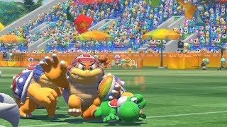 Rugby Sevens-Team Yoshi vs Tema Diddy Kong -Mario and Sonic at The Rio 2016 Olympic Games