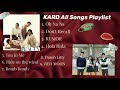 kard songs playlist