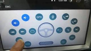 AWESAFE Android system Autoradio Learn/Configure SWC function (Steering Wheel Control)