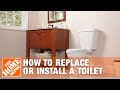 How to Replace or Install a Toilet | Bathroom Renovation | The Home Depot