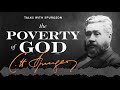 The Poverty of God | Charles H. Spurgeon - Mini Sermon