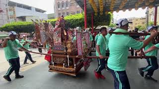 【貳番艋舺廣敬堂中壇元帥慶贊高雄草衙齊心會過境草衙朝陽寺】【歲次庚子年國曆十月十號高雄頂太子齊心會鎮殿開光啟靈三載圓香創會十周年祈安繞境大典】