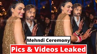 Kl Rahul and Athiya Shetty Mehndi Ceremony Pictures & Videos Leaked | Kl Rahul & Athiya Mehndi Video