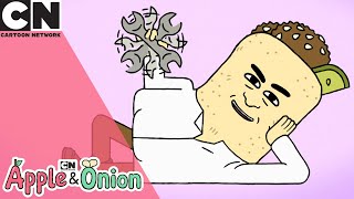 Apple \u0026 Onion | Fix It Falafel | Cartoon Network UK 🇬🇧