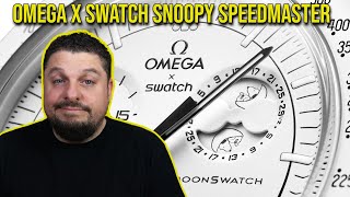 Omega x Swatch MoonSwatch Snoopy Speedmaster Moon Phase release... MISSION TO THE MOONPHASE