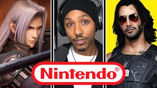 Is Sephiroth in Smash Ultimate Top Tier? Cyberpunk 2077 Removed by Sony, More Nintendo Drama