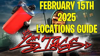 GTA 5 ONLINE LS TAGS FEBRUARY 15TH 2025 LOCATIONS GUIDE, EASY $100K MONEY GUIDE