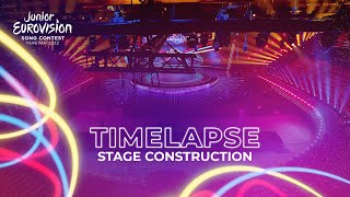 Junior Eurovision 2022 - Stage Construction Timelapse