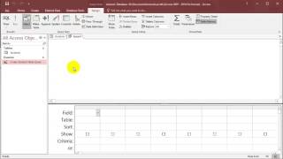 SQL with Microsoft Access 2016 lesson 2 - Inserting records