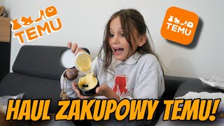 🧡 HAUL ZAKUPOWY Z TEMU! 🧡