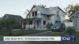 Man died in St. Petersburg house fire, police say, as investigation continues