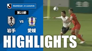 【公式】ハイライト：いわてグルージャ盛岡vs愛媛ＦＣ 明治安田生命Ｊ３リーグ 第23節 2023/8/19