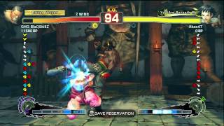 Akae47 (Makoto) Vs. GHG BlaQSkillz (DeeJay) SSFIV AE 2012