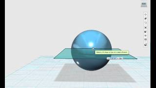 Autodesk 123D - Split Solid Using Extrude