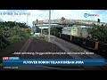 rekaman cctv kereta api batu bara tertimpa girder flyover bantaian muara enim ini kronologinya