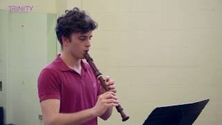 Trinity College London Grade 8 Recorder Improvisation Test (motivic stimulus)