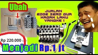 BUANG UANG BELI TREMOLO ? NO ! Modifikasi Tremolo FLOYDROSE MURAH rasa EDGE ZERO  modifikasi gitar