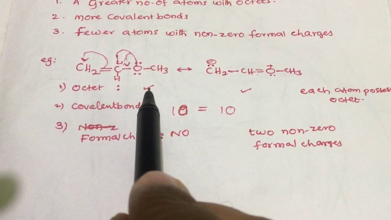 Trick To Find Stability Of Resonance Structures - YouTube