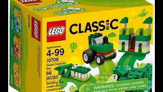 Lego Classic Green Creativity Box