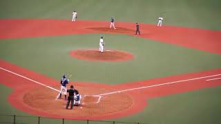 2022/11/7(火) 宮谷陽介(東京ガス) vs 向山基生(NTT東日本) センターフライ