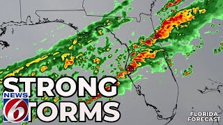 TIMELINE: Severe Storms Likely In Florida (4/3/2024)