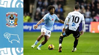 Coventry City v Derby County | Sky Bet Championship 24/25 🏆 | Match Highlights 🎞️