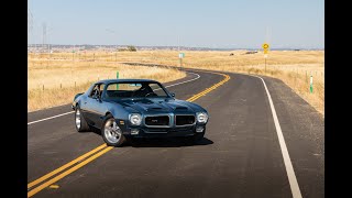 1971 Pontiac Firebird Restomod Driving and Fly By | Classic Car for Sale at GT Auto Lounge