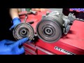 how to diagnose and replace an a c compressor coil clutch and bearing on your car