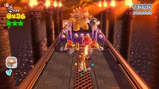 【スーパーマリオ3Dワールド】1-城「対決！クッパのハイウェイ城」