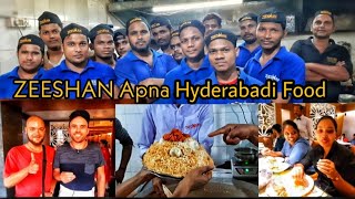 Zeeshan Restaurant - Apna Hyderabadi Food || Indian Restaurant Food