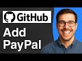 How to add PayPal on Github [2025 Easy Guide]