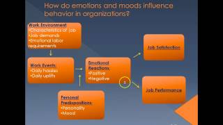 Emotions in the work place Chapter 3