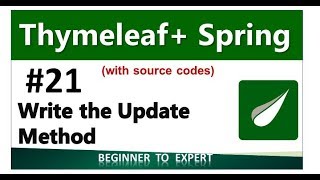 21 - Write the Update Methods