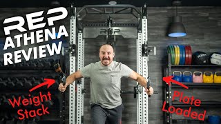 REP Athena Functional Trainer Rack Review: Selectorized & Plate-Loaded!