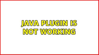 Ubuntu: java plugin is not working