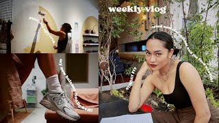 i paint my thrift store, tried a few new restaurants and MY NEW BALANCE 530 IS HERE *weekly vlog