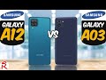 Samsung Galaxy A12 vs Samsung Galaxy A03