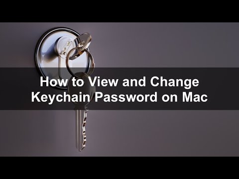 How To View And Change Keychain Password On Mac Youtube How To View And Change Keychain Password On Mac Youtube