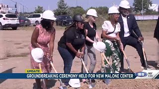 The Malone Center hosts groundbreaking celebration and campaign announcement for new facility