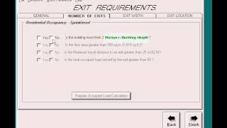 Exit requirements